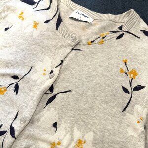 Old Navy Floral Cardigan